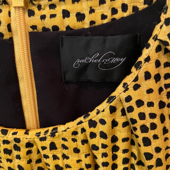 Rachel Comey A-Line Printed Silk/Wool Dress XS - Picture 3 of 13